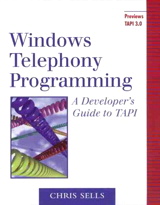 Windows Telephony Programming: A Developer's Guide to TAPI