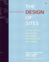 Design of Sites, The: Patterns, Principles, and Processes for Crafting a Customer-Centered Web Experience