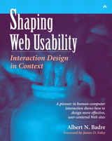 Shaping Web Usability: Interaction Design in Context