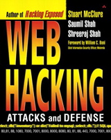 Web Hacking: Attacks and Defense