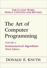 Art of Computer Programming, Volume 2: Seminumerical Algorithms, 3rd Edition