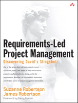 Requirements-Led Project Management: Discovering David's Slingshot