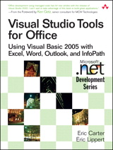 Visual Studio Tools for Office: Using Visual Basic 2005 with Excel, Word, Outlook, and InfoPath