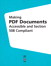 Making PDF Documents Accessible and Section 508 Compliant
