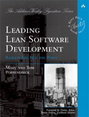 book cover: Leading Lean Software Development: Results Are not the Point