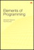 Elements of Programming