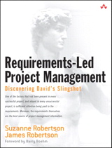 Requirements-Led Project Management: Discovering David's Slingshot (paperback)