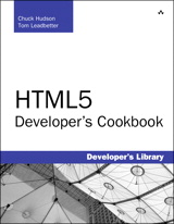 HTML5 Developer's Cookbook