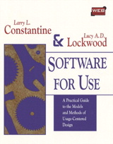 Software for Use: A Practical Guide to the Models and Methods of Usage-Centered Design (paperback)