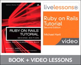 Ruby on Rails Tutorial and LiveLesson Video Bundle: Learn Web Development with Rails, 2nd Edition