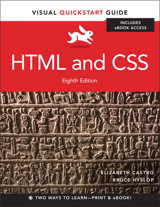 HTML and CSS: Visual QuickStart Guide, 8th Edition