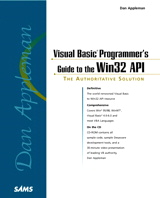 Dan Appleman's Visual Basic Programmer's Guide to the Win32 API