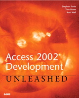 Access 2002 Development Unleashed
