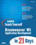 Sams Teach Yourself Macromedia Dreamweaver MX Application Development in 21 Days