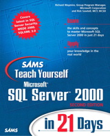Sams Teach Yourself Microsoft SQL Server 2000 in 21 Days, 2nd Edition