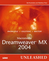 Macromedia Dreamweaver MX 2004 Unleashed