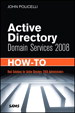 Active Directory Domain Services 2008 How-To