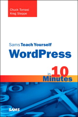 Sams Teach Yourself WordPress in 10 Minutes