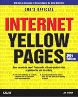 Que's Official Internet Yellow Pages, 2004 Edition