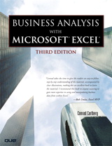 Business Analysis with Microsoft Excel, (Adobe Reader), 3rd Edition