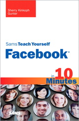 Sams Teach Yourself Facebook in 10 Minutes, Portable Documents