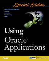 Special Edition Using Oracle Applications