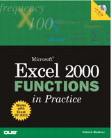 Microsoft Excel 2000 Functions in Practice