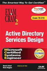 MCSE Windows 2000 Active Directory Services Design Exam Cram 2 (Exam Cram 70-219)