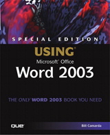 Special Edition Using Microsoft Office Word 2003