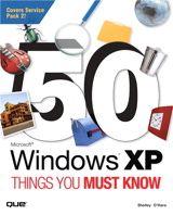 50 Microsoft Windows XP Things You Must Know