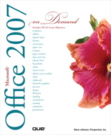 Microsoft Office 2007 On Demand