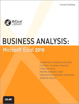 Business Analysis: Microsoft Excel 2010