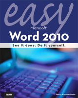 Easy Microsoft Word 2010