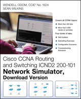 CCNA Routing and Switching ICND2 200-101 Network Simulator, Download Version