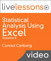 Statistical Analysis Using Excel LiveLessons (Video Training) Volume II