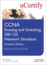 CCNA Routing and Switching 200-125 Network Simulator, Pearson uCertify Academic Edition Student Access Card