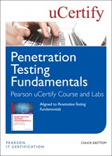 Penetration Testing Fundamentals Pearson uCertify Course and Labs Access Card