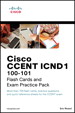 CCENT ICND1 100-101 Flash Cards and Exam Practice Pack