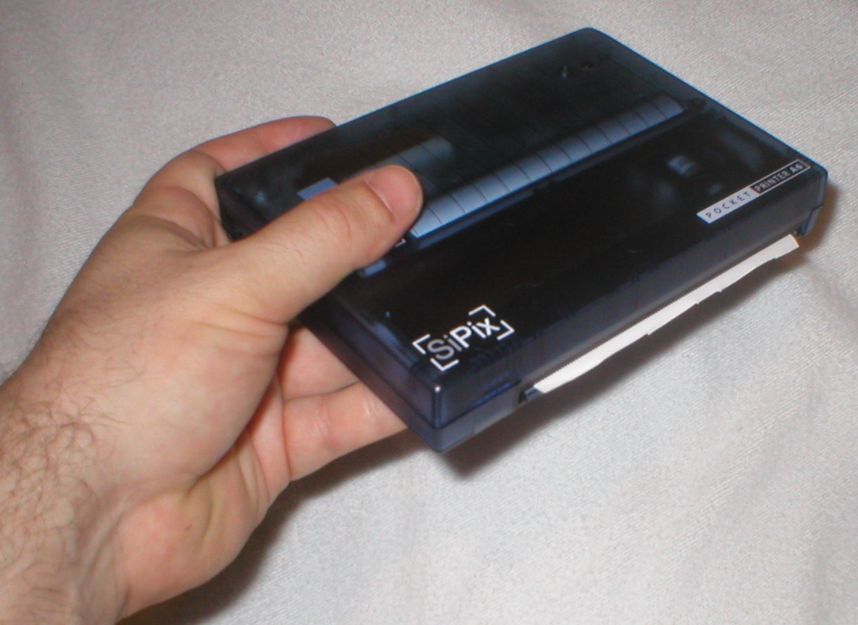 SiPix A6 Pocket Palm Printer Blue 