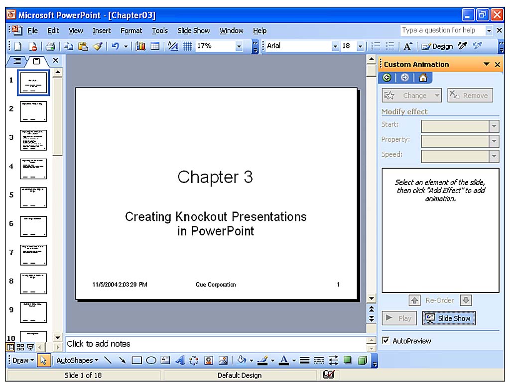 Advanced PowerPoint Animation Techniques | Constructing Knockout  Presentations in PowerPoint | InformIT