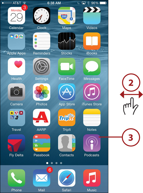 Configuring An Iphone To Suit Your Preferences Customizing Your Home Screens Informit