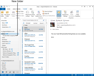 how to manage email in outlook