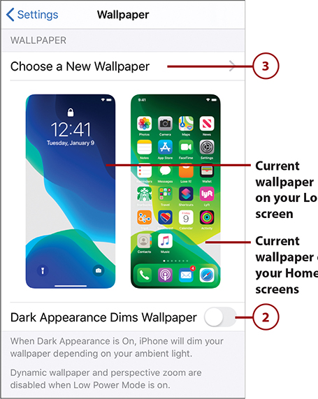 How To Change Wallpaper on the iPhone XS Max