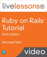 Ruby on Rails Tutorial LiveLessons