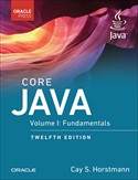 book cover: Core Java, Volume I: Fundamentals, 12th Edition
