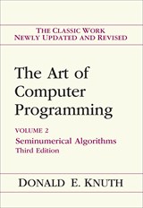 The Art of Computer Programming, Volume 2: Seminumerical Algorithms, 3rd Edition