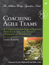 Audiobook cover: Coaching Agile Teams